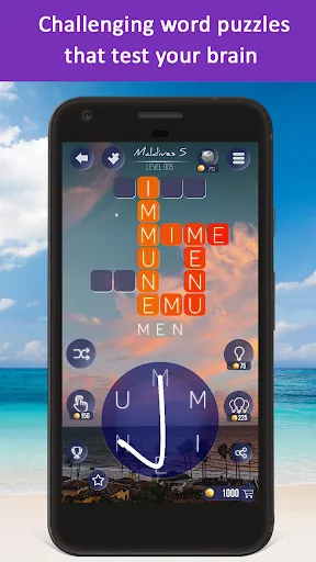 Word Beach: Tìm kiếm từ | Games | XWorld