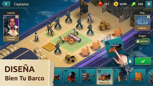 Pirate Ships・Construye y lucha | juego | XWorld