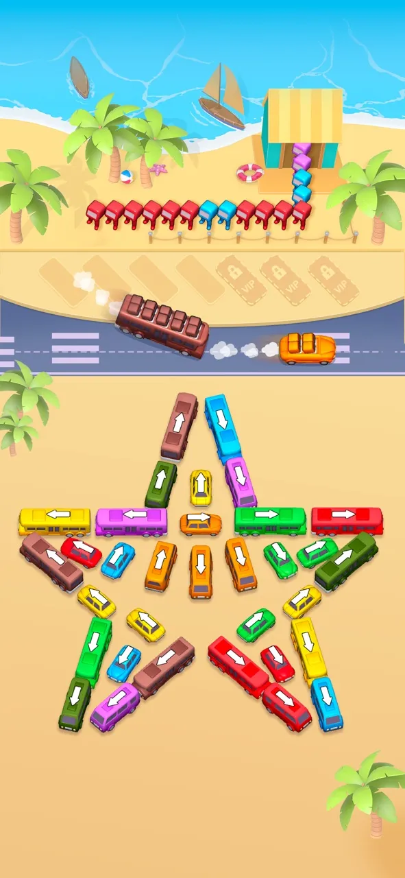 Bus Fever - Car Parking Jam | Permainan | XWorld