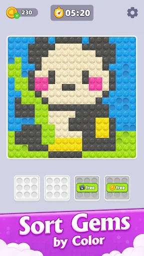Diamond Pixel Art: Sort Puzzle | Permainan | XWorld