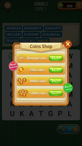 Word Search Game in English | Игры | XWorld