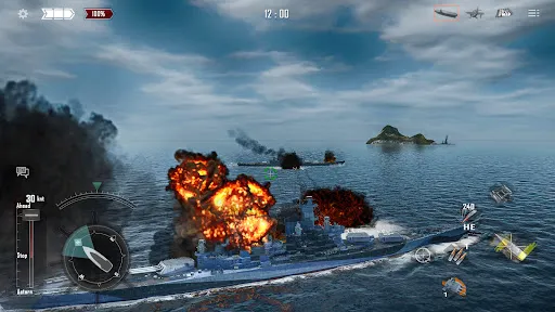 Naval Frontline : Kapal perang | Permainan | XWorld