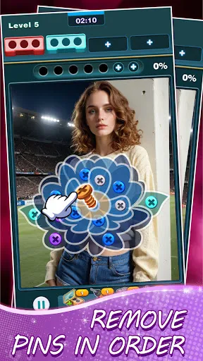 Pin & Beauty - Screw Puzzle | Permainan | XWorld