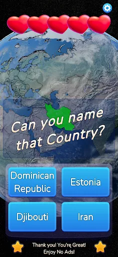 Globe Guess 3D | Games | XWorld