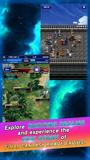 FINAL FANTASY  BRAVE EXVIUS | Games | XWorld