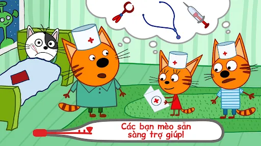 Kid-E-Cats Trò Chơi Bác Sĩ | Games | XWorld