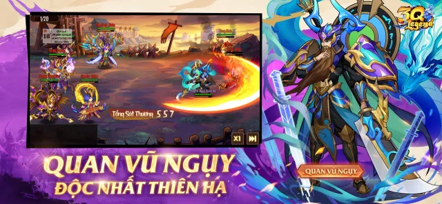 3Q Legend:Danh Tướng Truyền Kỳ | Games | XWorld
