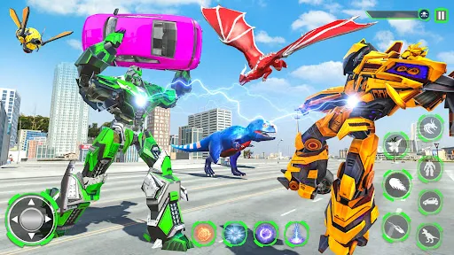 Dino Car Robot: Robot Games | Игры | XWorld