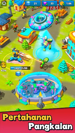 Aliens vs Zombies: Invasi | Permainan | XWorld