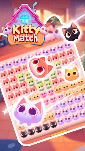 Kitty Match: Teka-teki Lucu | Permainan | XWorld