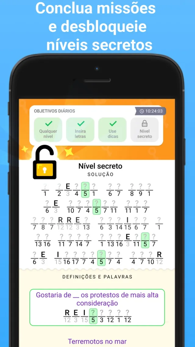 Figgerits - Criptograma | Jogos | XWorld