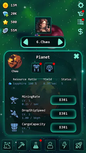 Star Miner: Idle Mining Galaxy | Games | XWorld