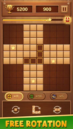 Block Puzzle Wood Blast | Permainan | XWorld