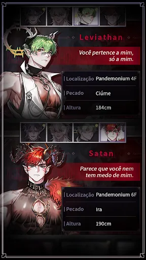 Kiss in Hell: Fantasy Otome | Jogos | XWorld