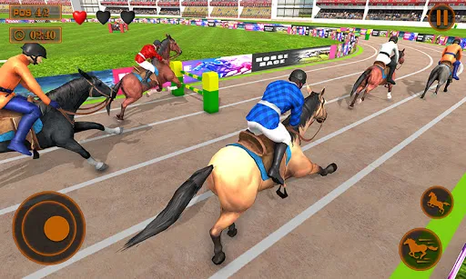 Mounted Horse Racing Games | Games | XWorld