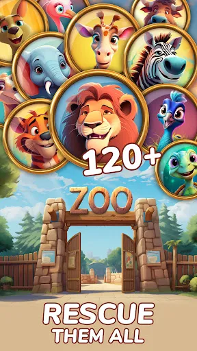 Zoo Valley: Trò chơi xếp ba | Games | XWorld