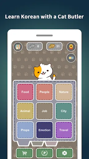 Quiz Cat : Learn Korean | Games | XWorld