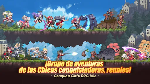 Conquest Girls: RPG Idle | juego | XWorld