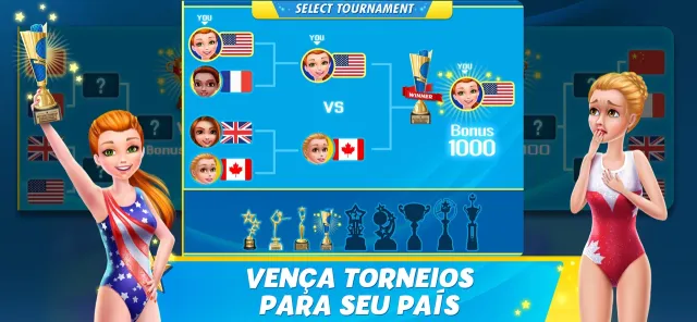 A Equipe de Ginástica Rítmica | Jogos | XWorld
