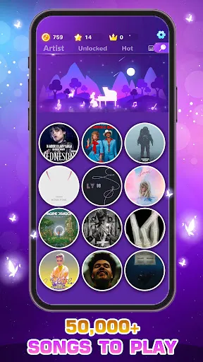 Piano Fever Star | Permainan | XWorld