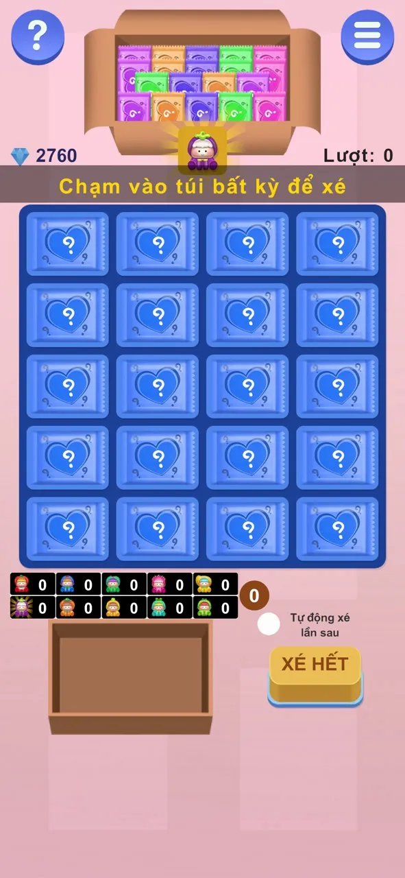 Xé Túi Mù | Games | XWorld