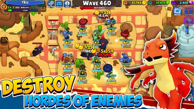 Idle Hero TD Tower Defense RPG | เกม | XWorld