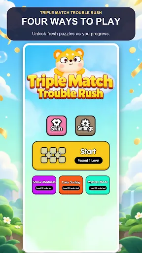 Triple Match Trouble Rush | Permainan | XWorld Triple Match Trouble Rush | Permainan | XWorld