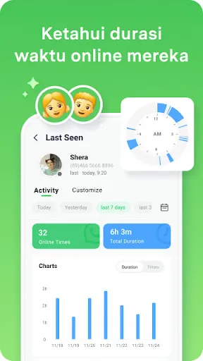 WeLastseen: Chat App Tracker | Permainan | XWorld