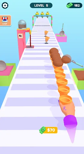 Ice Cream Stack Runner Games | Jogos | XWorld