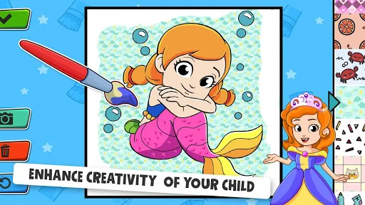 Baby Coloring game - Baby Town | Games | XWorld