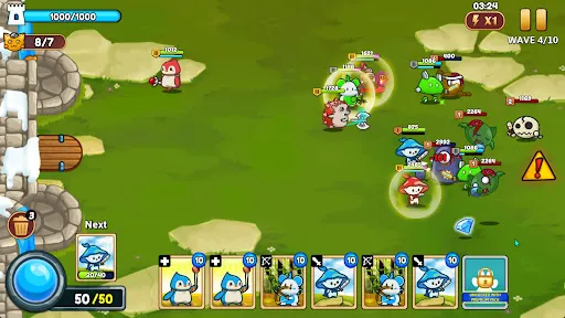 Meowar - PvP Cat Merge Defense | Permainan | XWorld