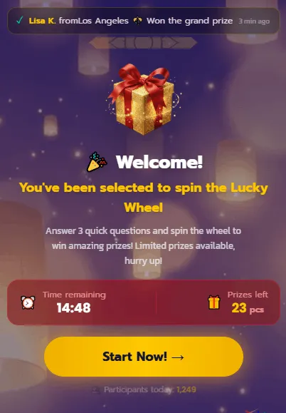 Wheel Game - Spin to get your prize | Permainan | XWorld