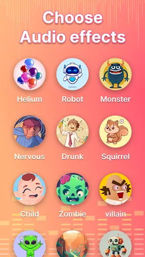 Modificador de Voz com Efeitos | 游戏 | XWorld