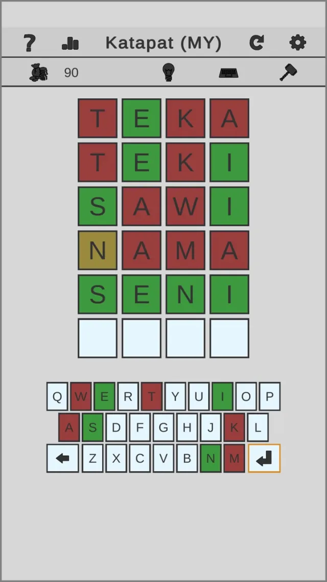 Katapat - Teka Kata Malaysia | Permainan | XWorld