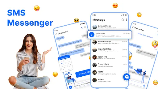 Messenger: SMS Home Launcher | 游戏 | XWorld