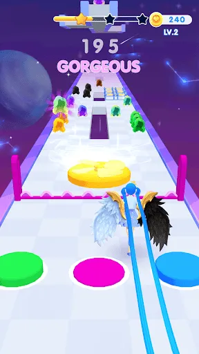 Dancing Hair - Music Race 3D | juego | XWorld