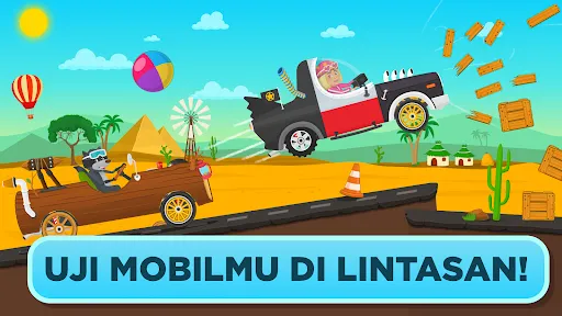 Balap, mobil, truk untuk anak | Permainan | XWorld