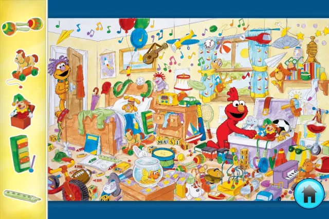 Look and Find® Elmo on Sesame Street | Permainan | XWorld