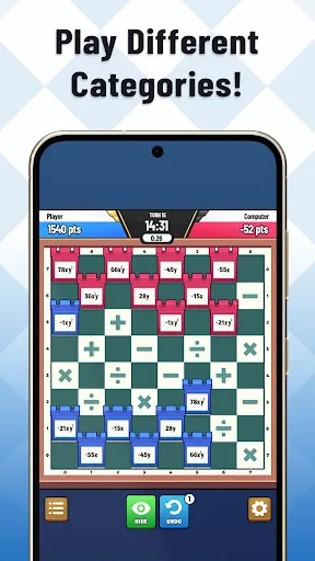 Damath: Math Checkers | Permainan | XWorld