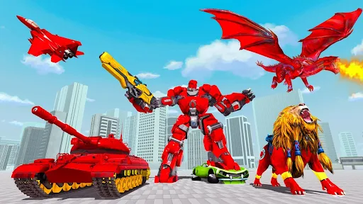 Tank Robot Transform Car Game | Игры | XWorld