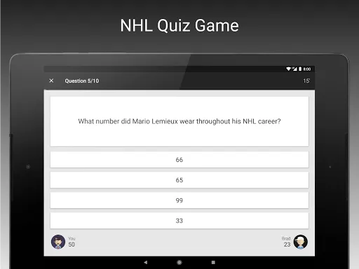 Fan Quiz for NHL | 游戏 | XWorld