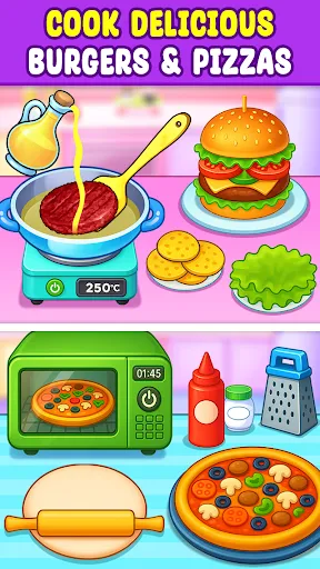 Game Memasak Set Dapur Anak | Permainan | XWorld