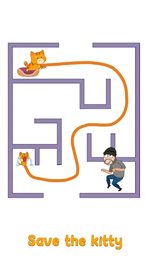 Cat Puzzle: Draw to Kitten | juego | XWorld