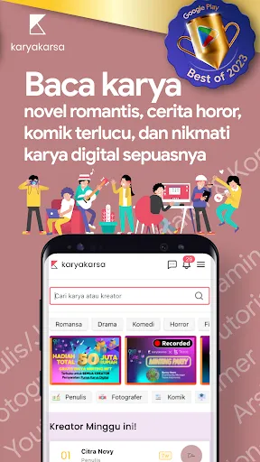 KaryaKarsa: Baca & Buat Cerita | Games | XWorld