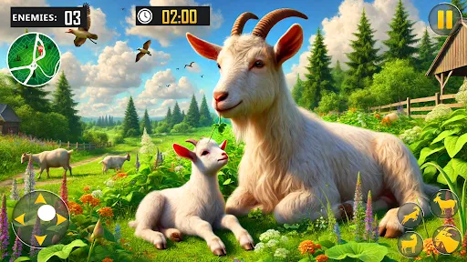 Goat Family Fun Simulator 3D | เกม | XWorld