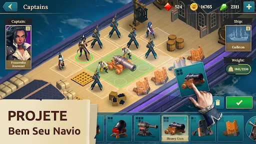 Pirate Ships・Construa e Lute | Jogos | XWorld