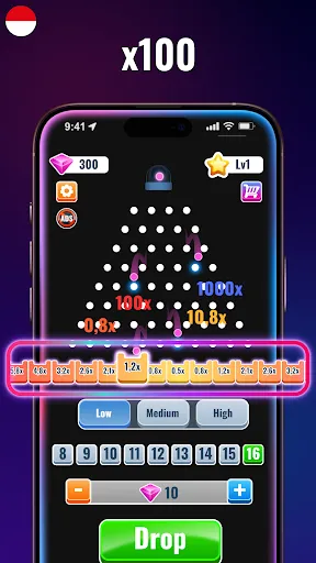 Plinko Space - Bola Plinko XY | Permainan | XWorld