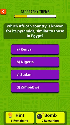 AfriQuiz Challenge | Permainan | XWorld