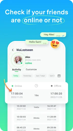 WeLastseen:Chat App Rastreador | 游戏 | XWorld
