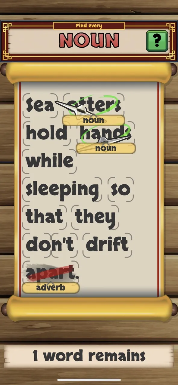 Grammar Ninja | Permainan | XWorld
